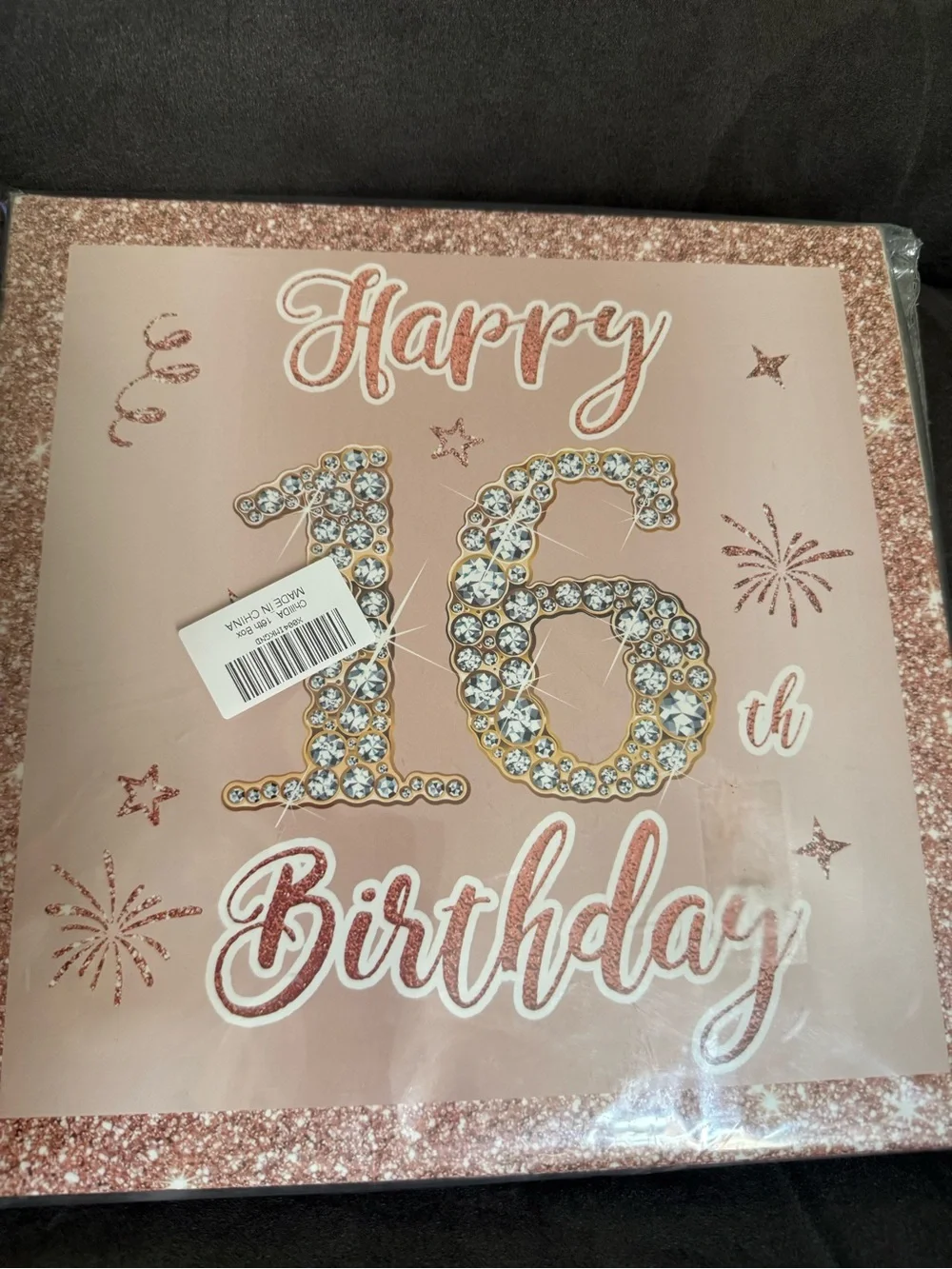 Sweet 16 Party Decoration Kit - Rose Gold Pink